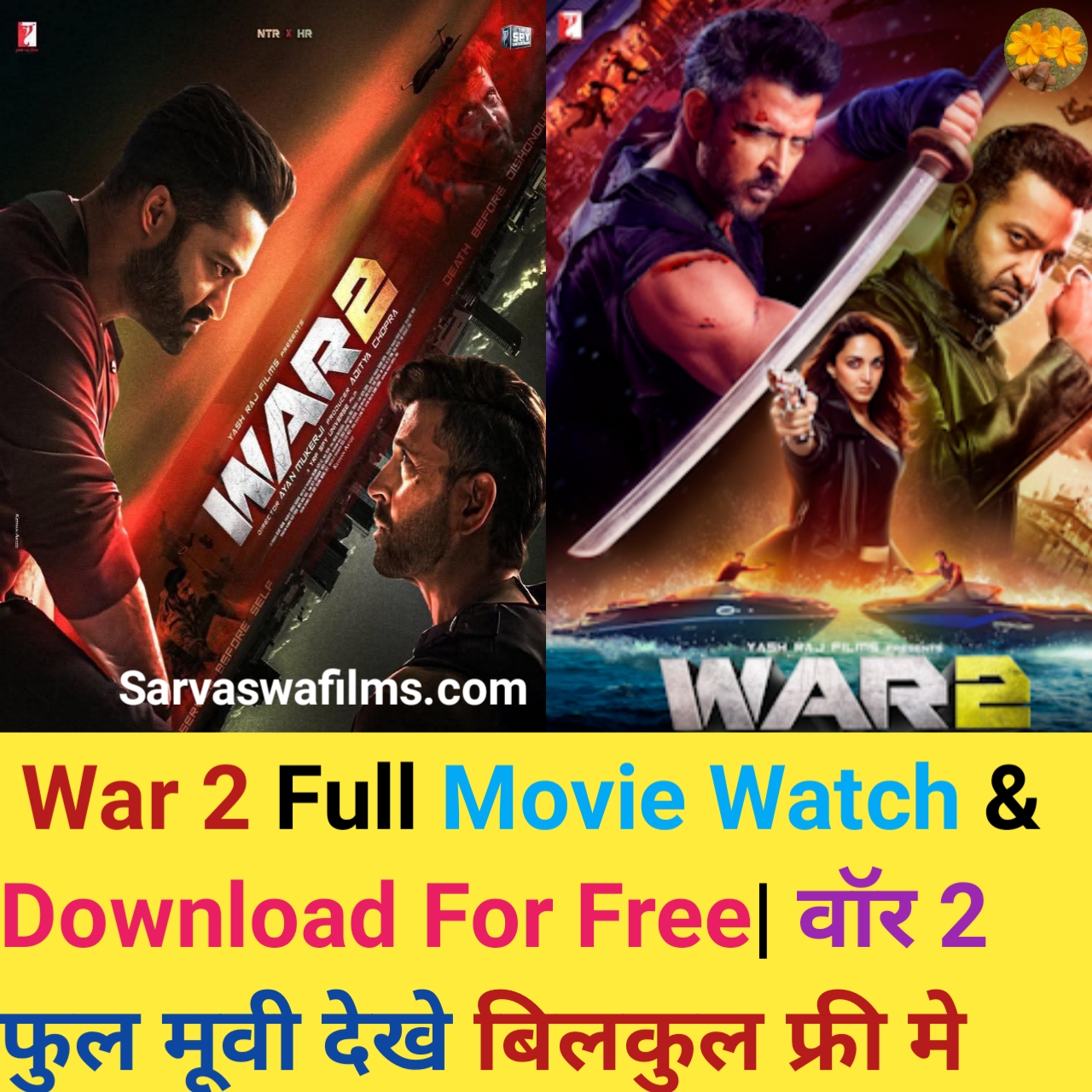 War 2 Full Movie Watch & Download For Free